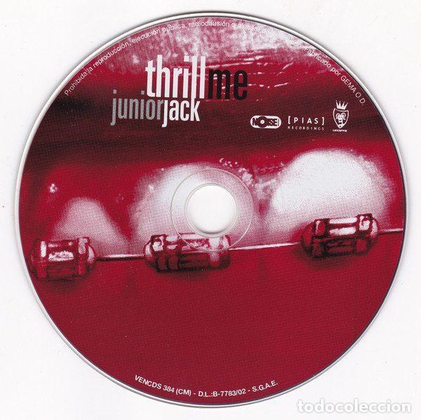 CDs de m&uacute;sica: Junior Jack &ndash; Thrill Me (CD, Vendetta Records VENCDS 384) - Foto 3