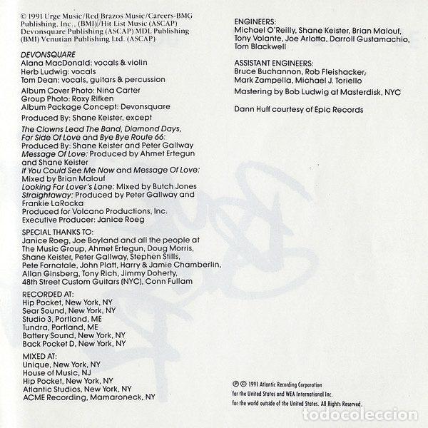 CDs de m&uacute;sica: Devonsquare &ndash; Bye Bye Route 66 (CD, Atlantic 7567-82343-2 YS) - Foto 4