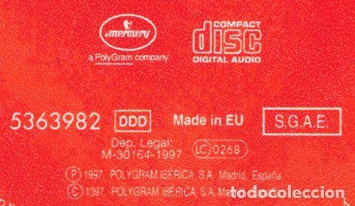 CDs de m&uacute;sica: Ketama &ndash; Konfusi&oacute;n (CD, Mercury 5363982) - Foto 4