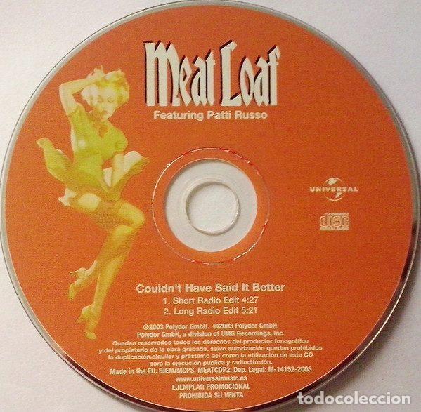 CDs de m&uacute;sica: Meat Loaf &ndash; Couldnt Have Said It Better (CD, Universal MEATCDP2) - Foto 3