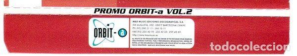 CDs de m&uacute;sica: Various &ndash; Promo Orbit-a Vol. 2 (CD, Orbit-A ORBITA VOL-2 n&ordm;1) - Foto 5