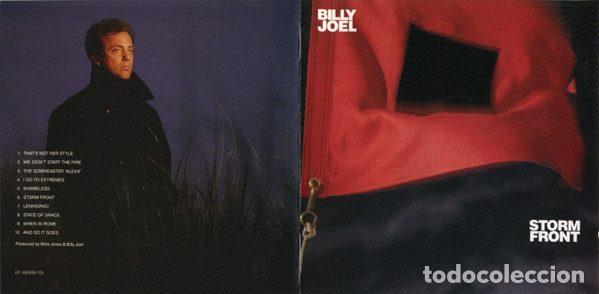 CDs de m&uacute;sica: Billy Joel &ndash; Storm Front (CD, CBS 465658 2) - Foto 5