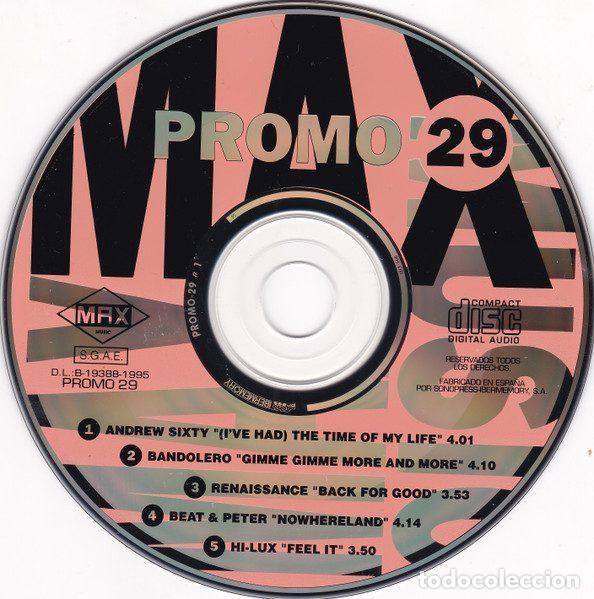 CDs de m&uacute;sica: Various &ndash; Promo Max 29 (CD, Max Music none) - Foto 2
