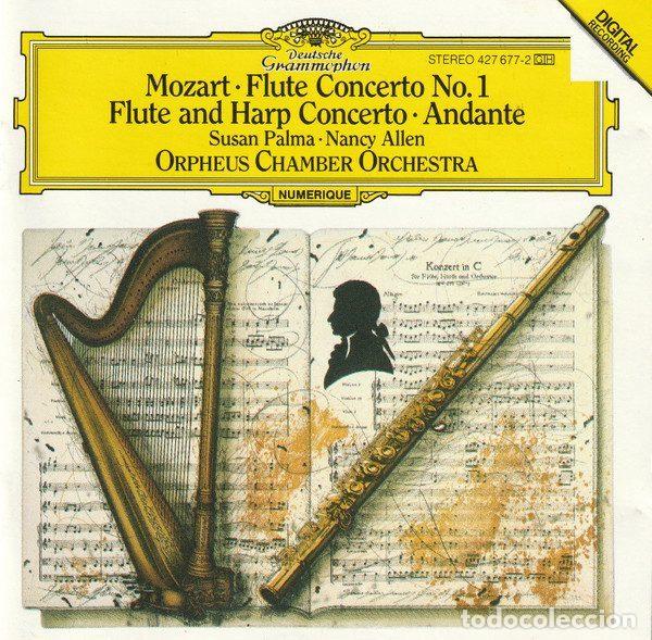 CDs de m&uacute;sica: Mozart - Susan Palma, Nancy Allen, Orpheus Chamber Orchestra &ndash; Flute Concert No. 1 &bull; Flute And...