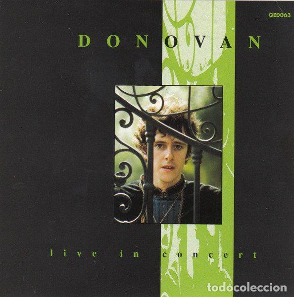 Musik-CDs: Donovan &ndash; Live In Concert (CD, QED QED063)