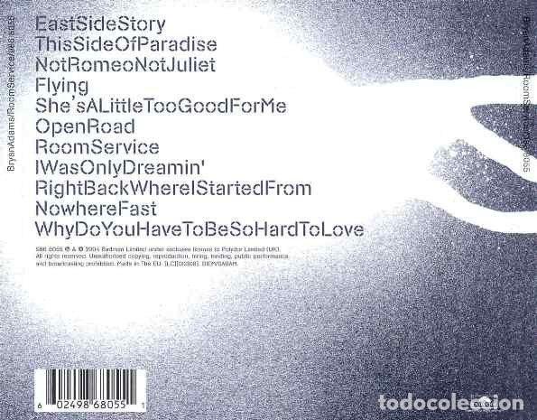 CDs de m&uacute;sica: Bryan Adams &ndash; Room Service (CD, Polydor 986 8055) - Foto 2