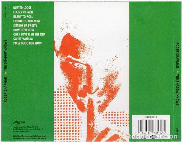 CDs de m&uacute;sica: Roger Chapman &ndash; The Shadow Knows (CD, Essential! Records ESM CD 813) - Foto 2