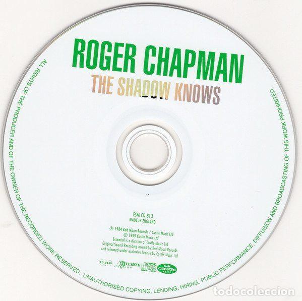 CDs de m&uacute;sica: Roger Chapman &ndash; The Shadow Knows (CD, Essential! Records ESM CD 813) - Foto 3