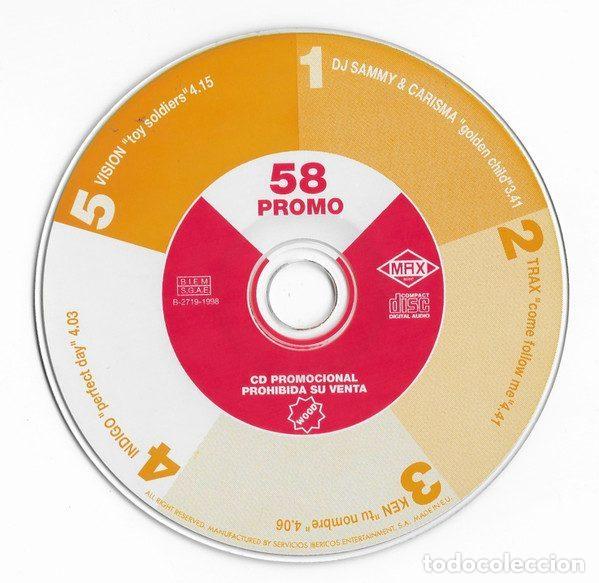 CDs de m&uacute;sica: Various &ndash; Promo Max 58 (CD, Max Music none) - Foto 3