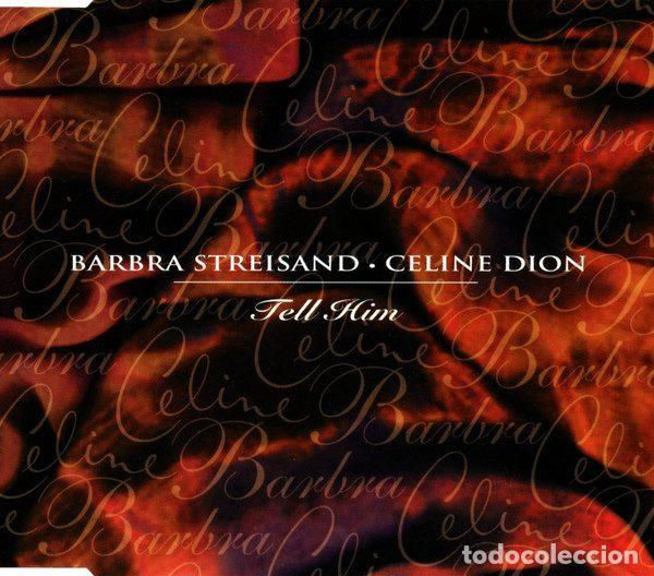 CDs de Musique: Barbra Streisand, Celine Dion &ndash; Tell Him (CD, Columbia SAMPCS 4718)