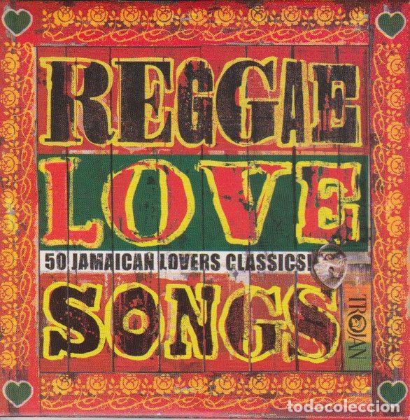 Music CDs: Various &ndash; Reggae Love Songs - 50 Jamaican Lovers Classics! (CD, Trojan Records TPSAN001)