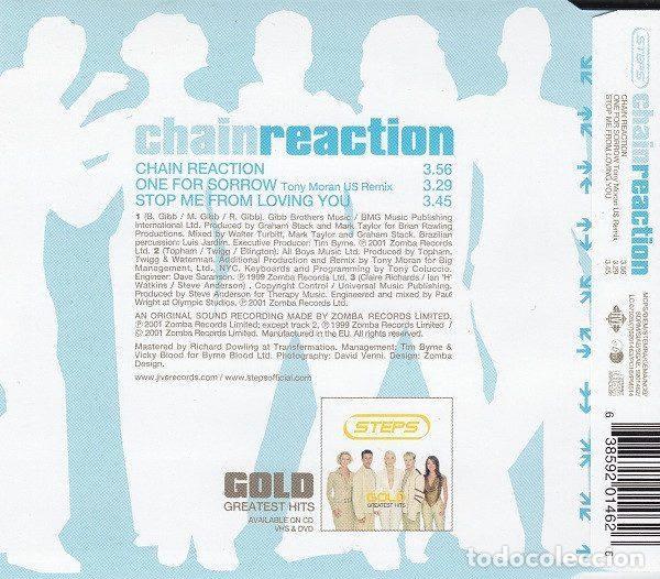CDs de m&uacute;sica: Steps &ndash; Chain Reaction (CD, Jive 9201462) - Foto 2