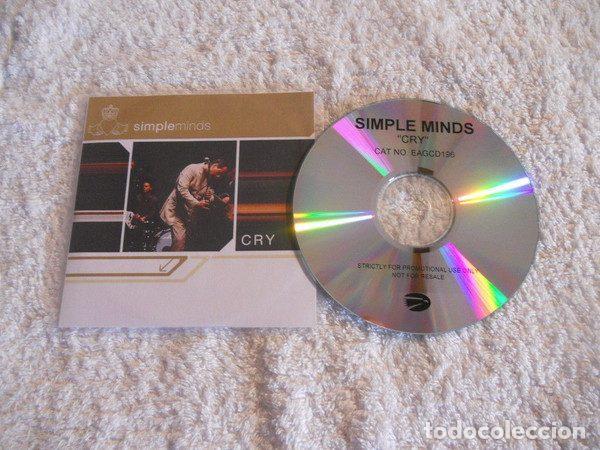 CDs de m&uacute;sica: Simple Minds &ndash; Cry (CDr, Eagle Records EAGCD196) - Foto 2