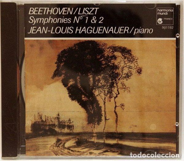 Musik-CDs: Beethoven / Liszt, Jean-Louis Haguenauer &ndash; Symphonies N&deg; 1 & 2 (CD, Harmonia Mundi France HMC...
