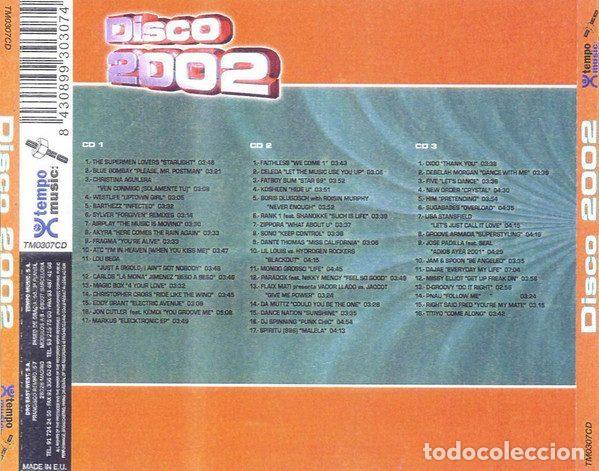 CDs de m&uacute;sica: Various &ndash; Disco 2002 (CD, Tempo Music TM0307CD) - Foto 3