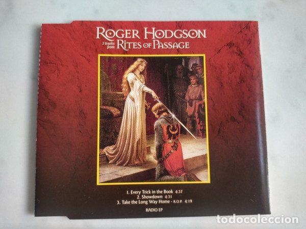 CDs de m&uacute;sica: Roger Hodgson &ndash; 3 Tracks From Rites Of Passage - Radio EP (CD, Unichord Productions UNIVP002PROMO)