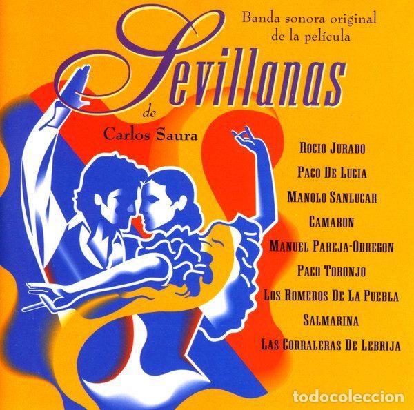 Music CDs: Various &ndash; Sevillanas De Carlos Saura (Banda Sonora Original De La Pel&iacute;cula) (CD, Polydor 519 070-2)