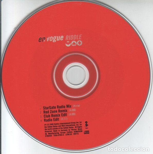 CDs de m&uacute;sica: En Vogue &ndash; Riddle (CD, Elektra E7053CD) - Foto 3