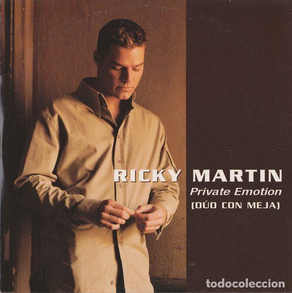 Musik-CDs: Ricky Martin D&uacute;o Con Meja &ndash; Private Emotion (CD, Columbia SAMPCS 7954)