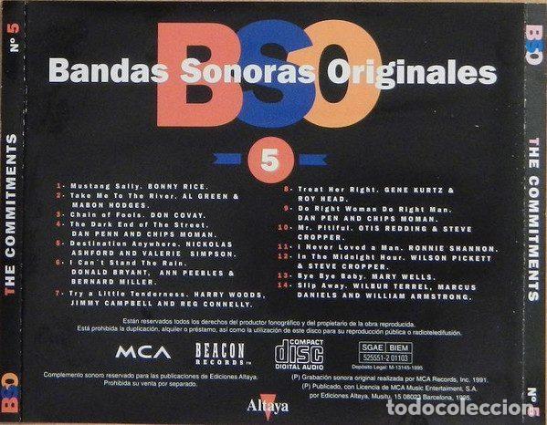 CDs de m&uacute;sica: The Commitments &ndash; The Commitments (Music From The Original Motion Picture Soundtrack) (CD,... - Foto 2