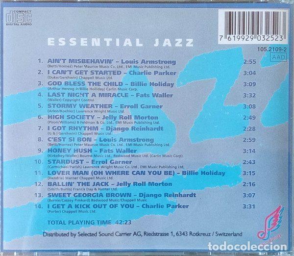 CDs de m&uacute;sica: Various &ndash; Essential Jazz (CD, Soundwings 105.2109-2) - Foto 2
