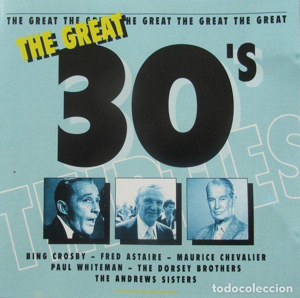 CD de M&uacute;sica: Various &ndash; The Great 30's (CD, Great Music GREAT 049)