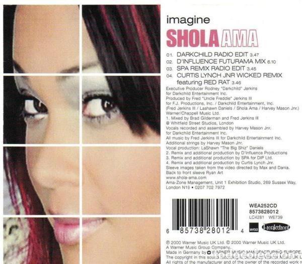CDs de m&uacute;sica: Shola Ama &ndash; Imagine (CD, WEA WEA252CD) - Foto 2
