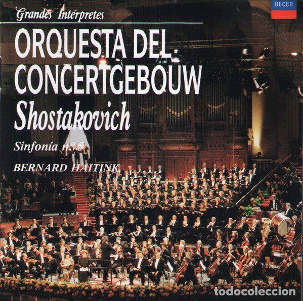 CD de M&uacute;sica: Shostakovich : Orquesta Del Concertgebouw, Bernard Haitink &ndash; Sinfon&iacute;a N.&ordm; 5 (CD, Decca 428 159-2)