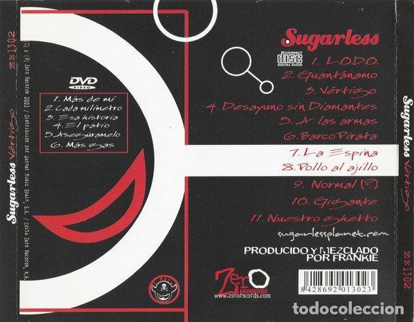 CDs de m&uacute;sica: Sugarless &ndash; V&eacute;rtigo (CD, Zero Records ZE1302) - Foto 10