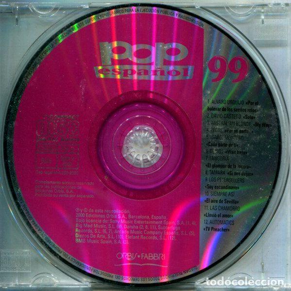 CDs de m&uacute;sica: Various &ndash; Pop Espa&ntilde;ol 99 (CD, Orbis POP-40) - Foto 4