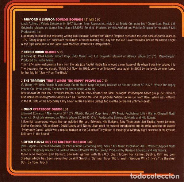 CDs de m&uacute;sica: Various &ndash; Disco Connection Volume 2 (Authentic Classic Disco 1974-1981) (CD, Warner Strategic... - Foto 3
