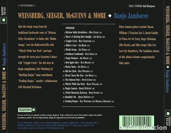 CDs de m&uacute;sica: Various &ndash; Banjo Jamboree (CD, Tradition TCD 1019) - Foto 2
