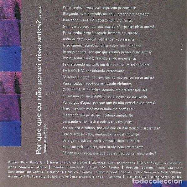CDs de m&uacute;sica: Z&eacute;lia Duncan &ndash; Sortimento (CD, Mercury 04400135732) - Foto 4