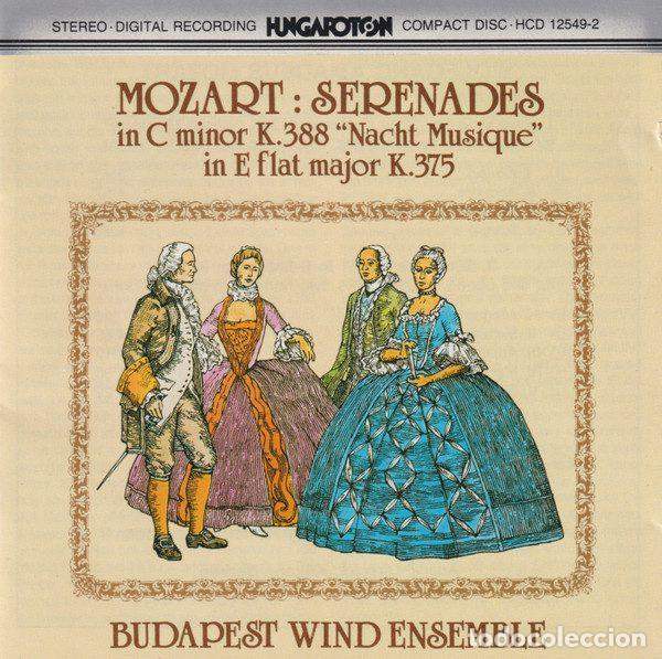 CDs de m&uacute;sica: Wolfgang Amadeus Mozart, Budapest Wind Ensemble &ndash; Mozart: Serenades (CD, Hungaroton HCD 12549-2)