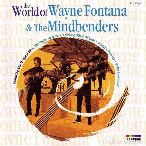 CD di Musica: Wayne Fontana & The Mindbenders &ndash; The World of Wayne Fontana & The Mindbenders (CD, Spectrum...