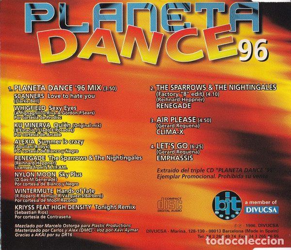 CDs de m&uacute;sica: Various &ndash; Planeta Dance 96 (CD, Bit Music PCD-080) - Foto 2