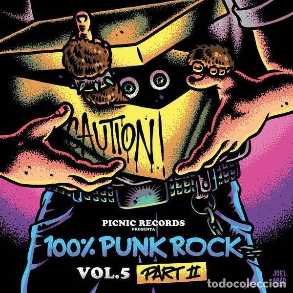 Music CDs: Various &ndash; Picnic Records Presenta 100% Punk Rock Vol.5 Part II (CD, Picnic Records pr 00)