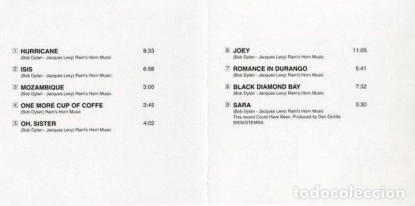 CDs de m&uacute;sica: Bob Dylan &ndash; Desire (CD, Columbia CD 32570) - Foto 4