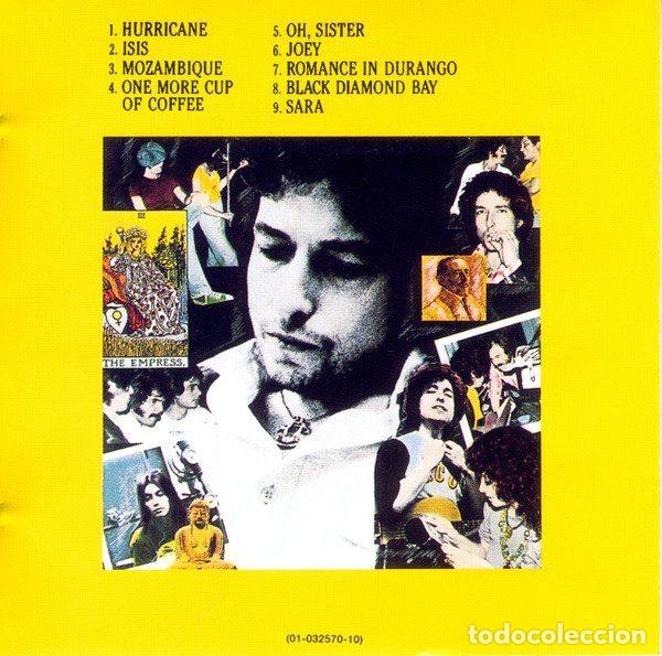 CDs de m&uacute;sica: Bob Dylan &ndash; Desire (CD, Columbia CD 32570) - Foto 5