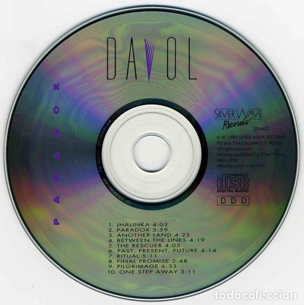 CDs de m&uacute;sica: Davol &ndash; Paradox (CD, Silver Wave Records SD-603) - Foto 4
