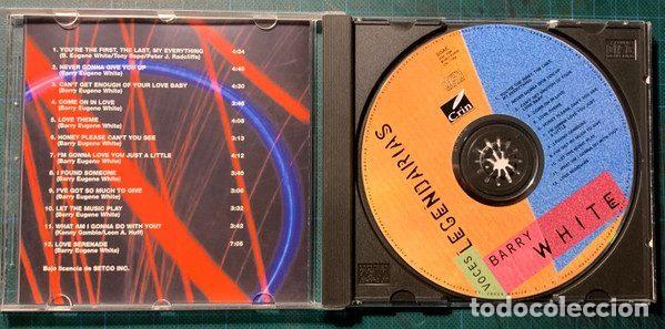 CDs de m&uacute;sica: Barry White &ndash; Legendarios (CD, CRIN CD-17005) - Foto 3