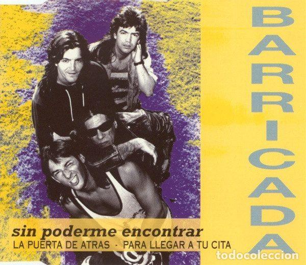 CDs de m&uacute;sica: Barricada &ndash; Sin Poderme Encontrar (CD, Mercury 862 271-2) - Foto 1