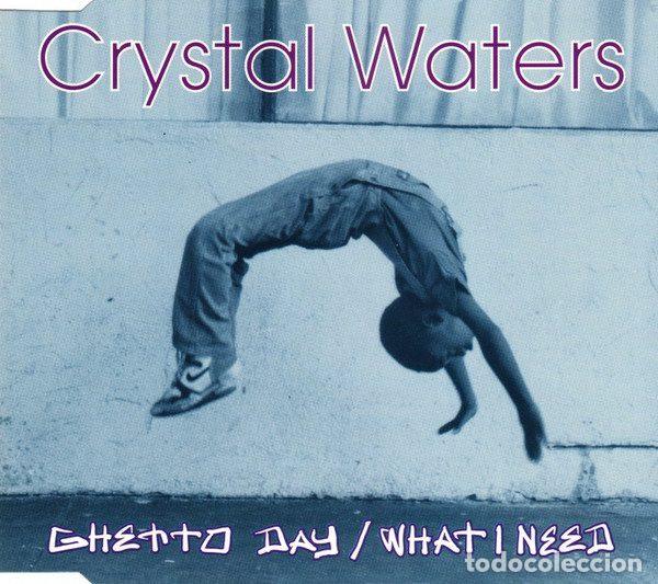 CDs de Musique: Crystal Waters &ndash; Ghetto Day / What I Need (CD, A&M Records 858 959-2)