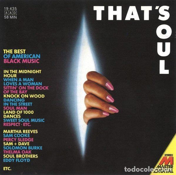 Musik-CDs: Various &ndash; That's Soul (CD, Master Digital 19 435)