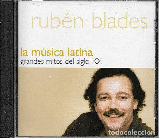 CDs de m&uacute;sica: Ruben Blades &ndash; La M&uacute;sica Latina. Grandes Mitos Del Siglo XX - Rub&eacute;n Blades (CD, Manzana PMEP-3)
