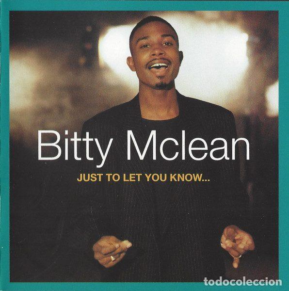 Musik-CDs: Bitty McLean &ndash; Just To Let You Know (CD, Brilliant! BRIL CD 1)