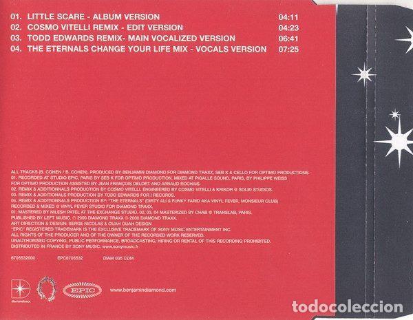 CDs de m&uacute;sica: Benjamin Diamond &ndash; Little Scare (CD, Epic EPC6705532) - Foto 3