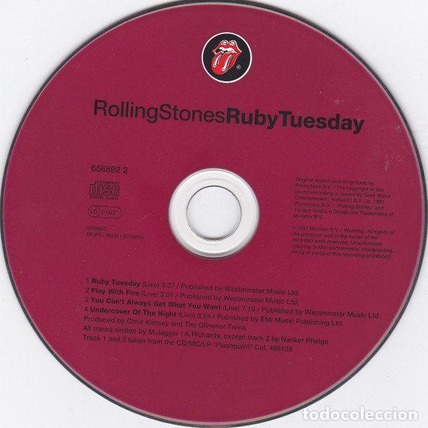CDs de m&uacute;sica: RollingStones &ndash; Ruby Tuesday (CD, Rolling Stones Records 656892 2) - Foto 4
