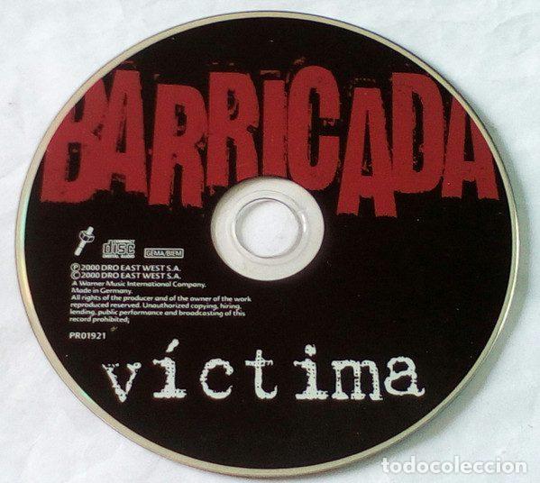 CDs de m&uacute;sica: Barricada &ndash; V&iacute;ctima (CD, DRO PR01921) - Foto 3