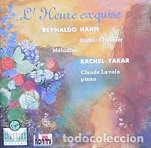 Musik-CDs: Hahn, Bizet, Chabrier, Rachel Yakar, Claude Lavoix &ndash; L'Heure Exquise (CD, Virgin Classics VC 7...